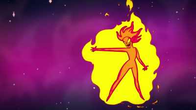 -Psychic projectiles.
-[all gasping] - ThunderCats Roar