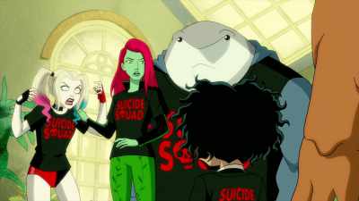 Psycho, can you fix her?
Like, go in her brain - Harley Quinn