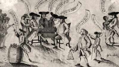 Public opinion about
the massacre was split... - Benjamin Franklin