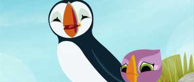 Puffin Rock is so beautiful,
don't you think? - Puffin Rock and the New Friends