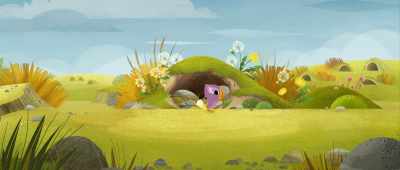 Puffins have
a special walk - Puffin Rock and the New Friends