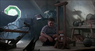 Pugsley sit in the chairWhy So we can play a gameWhat gameIt's called is there a god - The Addams Family