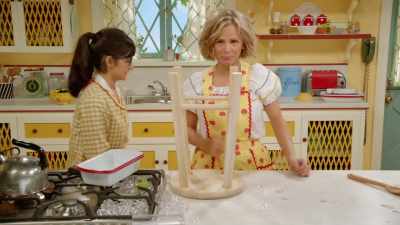 Puja, will you
grab a cheesecloth - At Home with Amy Sedaris