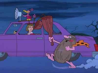 Pull over. - Captain Caveman and the Teen Angels