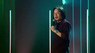 Pull your pants down, man.
Pull your pants down. - Jimmy O. Yang: Good Deal