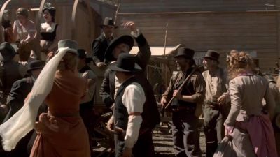 Pull that sign a little to the right. - Deadwood