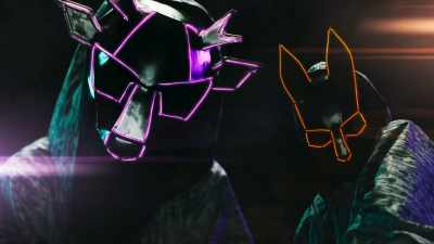 ♪ Pull up in these masks
and we be ♪ - Robyn Hood