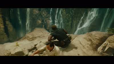 Pull! Up! Pull me up! Pull me! Pull me! Kincaid! Henry! Henry, stop! I nearly got it! Henry, it's go - Jurassic World Rebirth