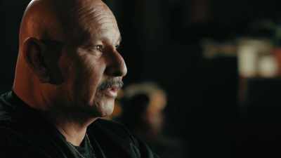 Pulled out his lip,
trying to get the gum - Inmate #1: The Rise of Danny Trejo