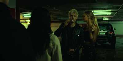 Pulled out the leather
masks, whips, spiked dildos. - Depravity