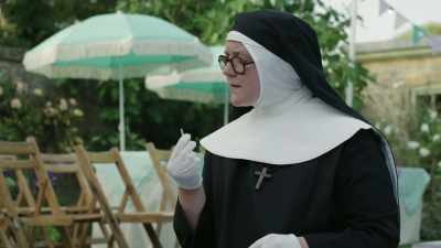  Pulled out with force
 judging by traces of blood - Sister Boniface Mysteries