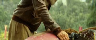 Pulled the engine parts from my P-51 and his old Zero. - Kong: Skull Island