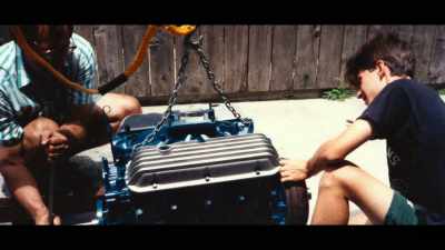 Pulled the motor out
and worked on, uh, rebuilding the car. - The Pharmacist