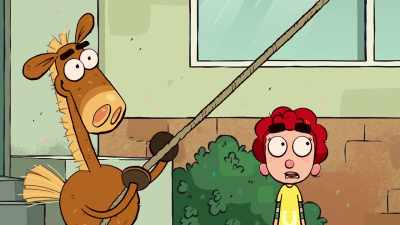 - [pulley squeaking] - It's Pony