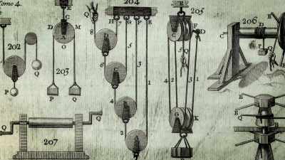  Pulleys had been invented by
 the greeks, if not before. - Colosseum