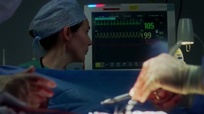 Pulsen stabiliserad på 105.
Blodtrycket återställt. - Farewell Doc Martin