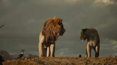(PUMBAA AND TIMON
PANTING HEAVILY) - The Lion King
