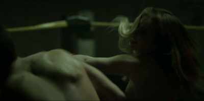 -[ Punches thudding ]
-[ Grunting ] - The Fight Machine