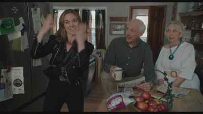 Punchilates. It's a cross
between Pilates and kickboxing. - Chosen Family