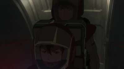 - Purging shields!
- Activating visual display. - Mobile Suit Gundam Hathaway