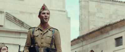 Purple and gold, immortal flag. - While at War
