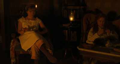 - Purple.
- Mr. Brooke has blue eyes - Little Women