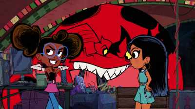 - (purring)
- Oh, I'm gonna get - Marvel's Moon Girl and Devil Dinosaur