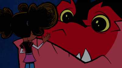 (purring) - Marvel's Moon Girl and Devil Dinosaur