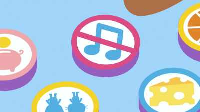 Push a button, put a sticker on - Sago Mini Friends