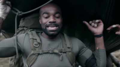 Push! One, two, one, gets a bit
muddier here on the right. - Celebrity SAS: Who Dares Wins