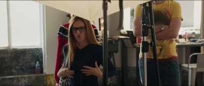 Push your tits out. Push them out. Okay. - Anna