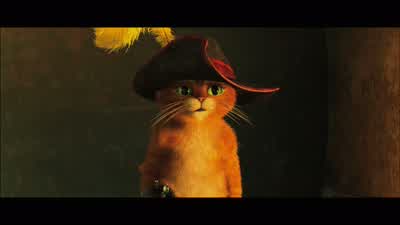 How strange it was to give a cat bootsBut whoa looked good - Puss in Boots