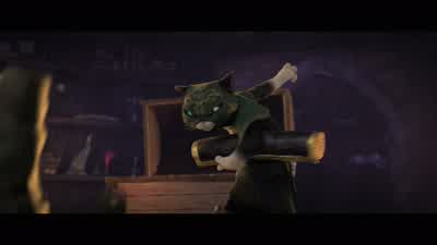- Puss? - Kitty? - Puss. - Kitty! - Puss in Boots: The Last Wish