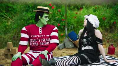 Pussy cat, this
last week has been - The Munsters