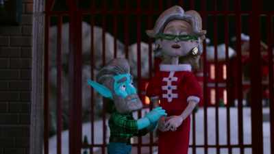 -put a baby in there.
-(Mrs. Claus laughs) - Santa Inc.