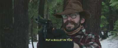 Put a bullet
in you right now. - The Escape of Prisoner 614