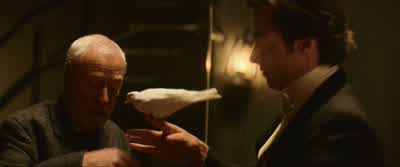 Put a cloth over. - The Prestige