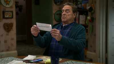Put back in mailbox marked
"not at this address." - The Conners