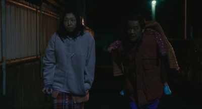 Put her down, ring the bell and run? - Shoplifters