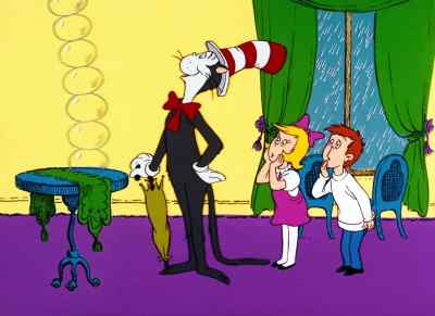 Put me down. - The Cat in the Hat
