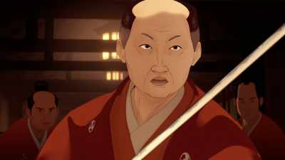 Put down that toy and draw your sword! - BLUE EYE SAMURAI