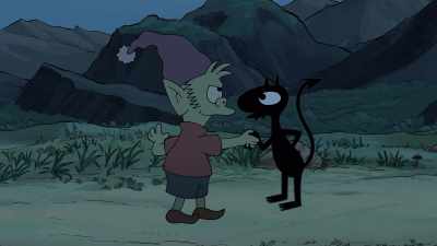 -Put 'er there, pal.
-Wow. Gotta admit, I'm impressed. - Disenchantment