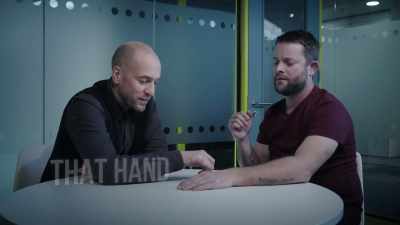 Put your hand on the table there for me, - Derren Brown: Sacrifice