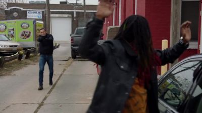- Put your hands against
the car. - Chicago P.D.