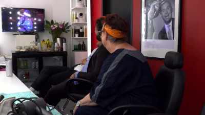 Put your hands together
for my very good friend, - Backstage with Katherine Ryan