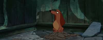 Put her in number four, Bill, - while I check her license number. - Lady and the Tramp