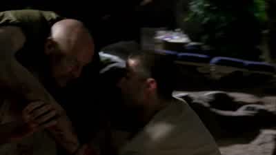 Put him down up here. - Lost