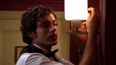 Put it in front. What am I, an idiot? - Chuck