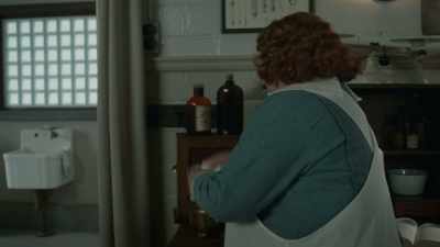 - Put this on and don't take - Frankie Drake Mysteries