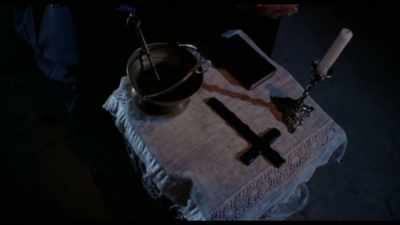 Put on "Exorcist," believer, before I destroy you. - Barbie & Kendra Crash Joe Bob's Drive-In Jamboree!